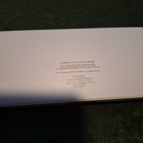 Chloé Luggage Tag NWT - Picture 6 of 6